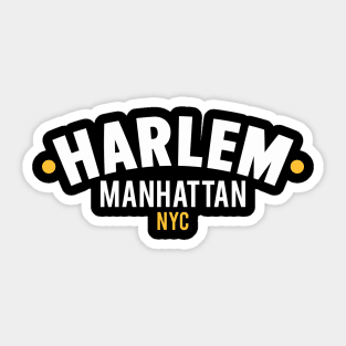 Harlem - Manhattan, New York Sticker